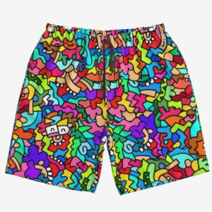 J.Pierce Abstract Board Shorts
